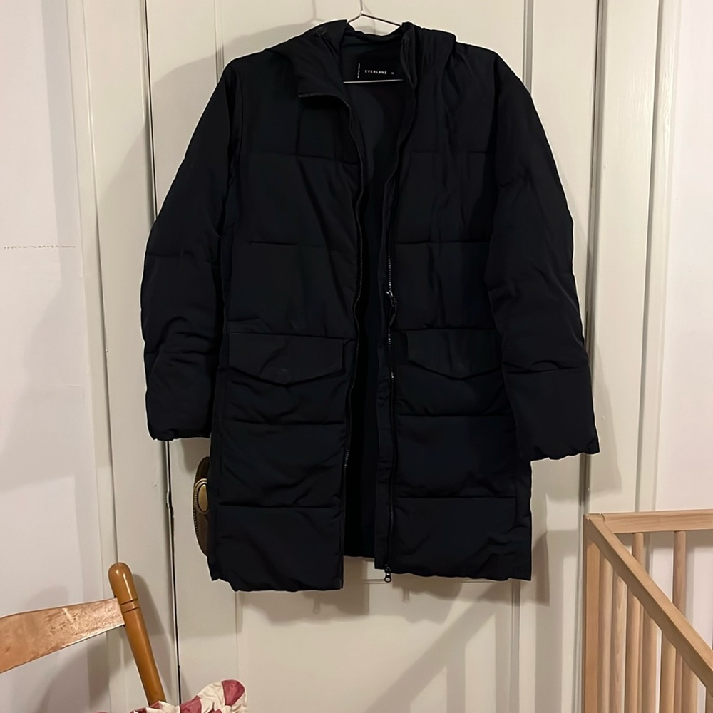 Everlane Black Renew Puffer